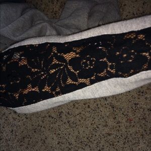 Grey long sleeve shirt